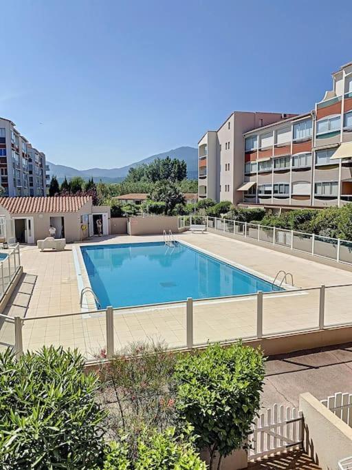 La Brise Marine ~ 300M Mer~Piscine~Clim~Wifi~Calme Argelès-sur-Mer Extérieur photo