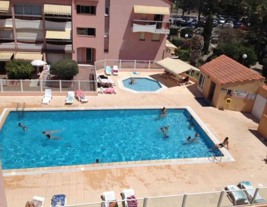 La Brise Marine ~ 300M Mer~Piscine~Clim~Wifi~Calme Argelès-sur-Mer Extérieur photo