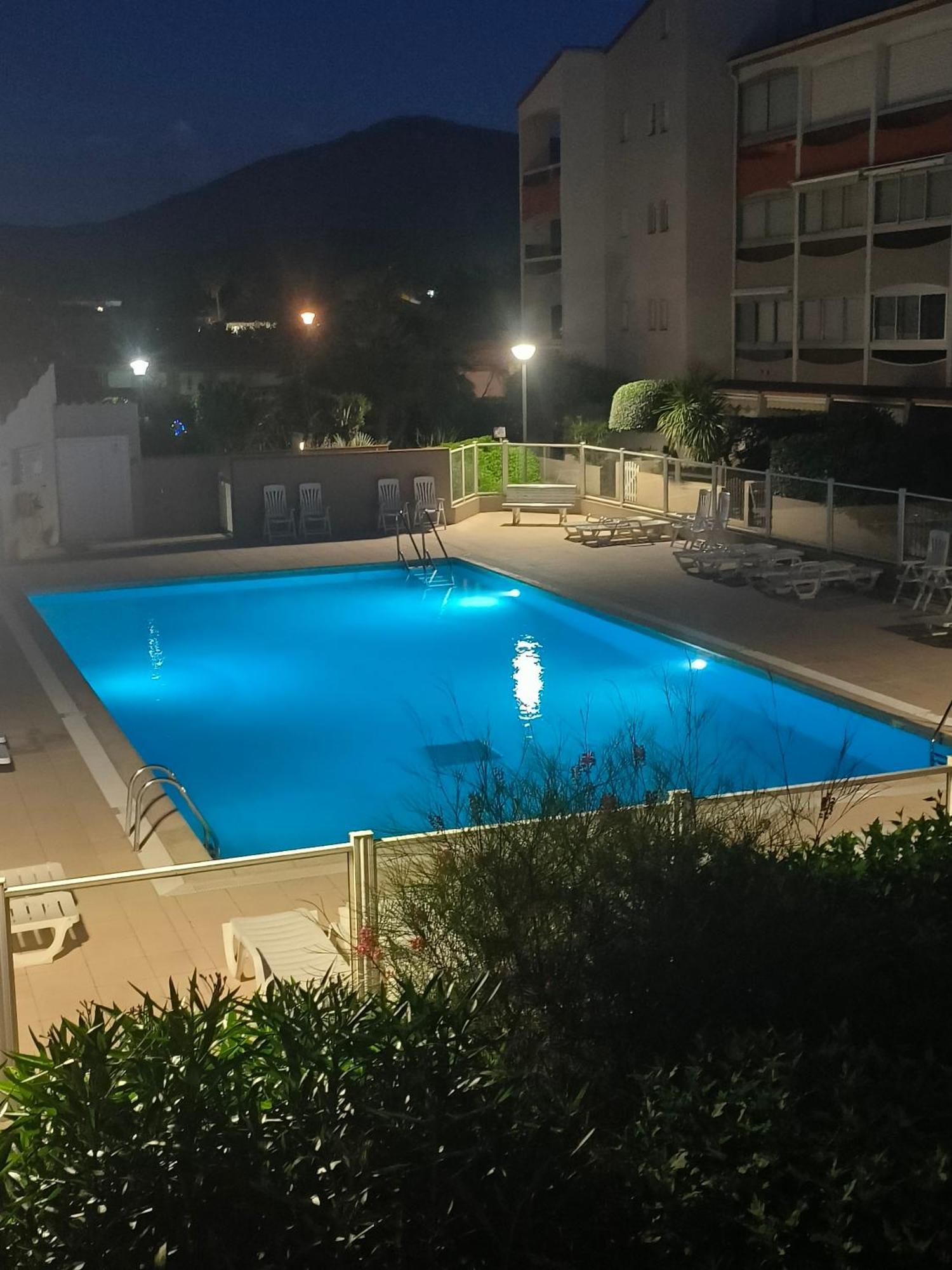 La Brise Marine ~ 300M Mer~Piscine~Clim~Wifi~Calme Argelès-sur-Mer Extérieur photo